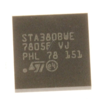 EAN62349601 IC,AUDIO AMPLIFIER STA380BW 4.5 ~ 30V 3.3 0 20W 0W 0 2.1 VQFN R/TP 48P -  ST MICROELECTRONICS