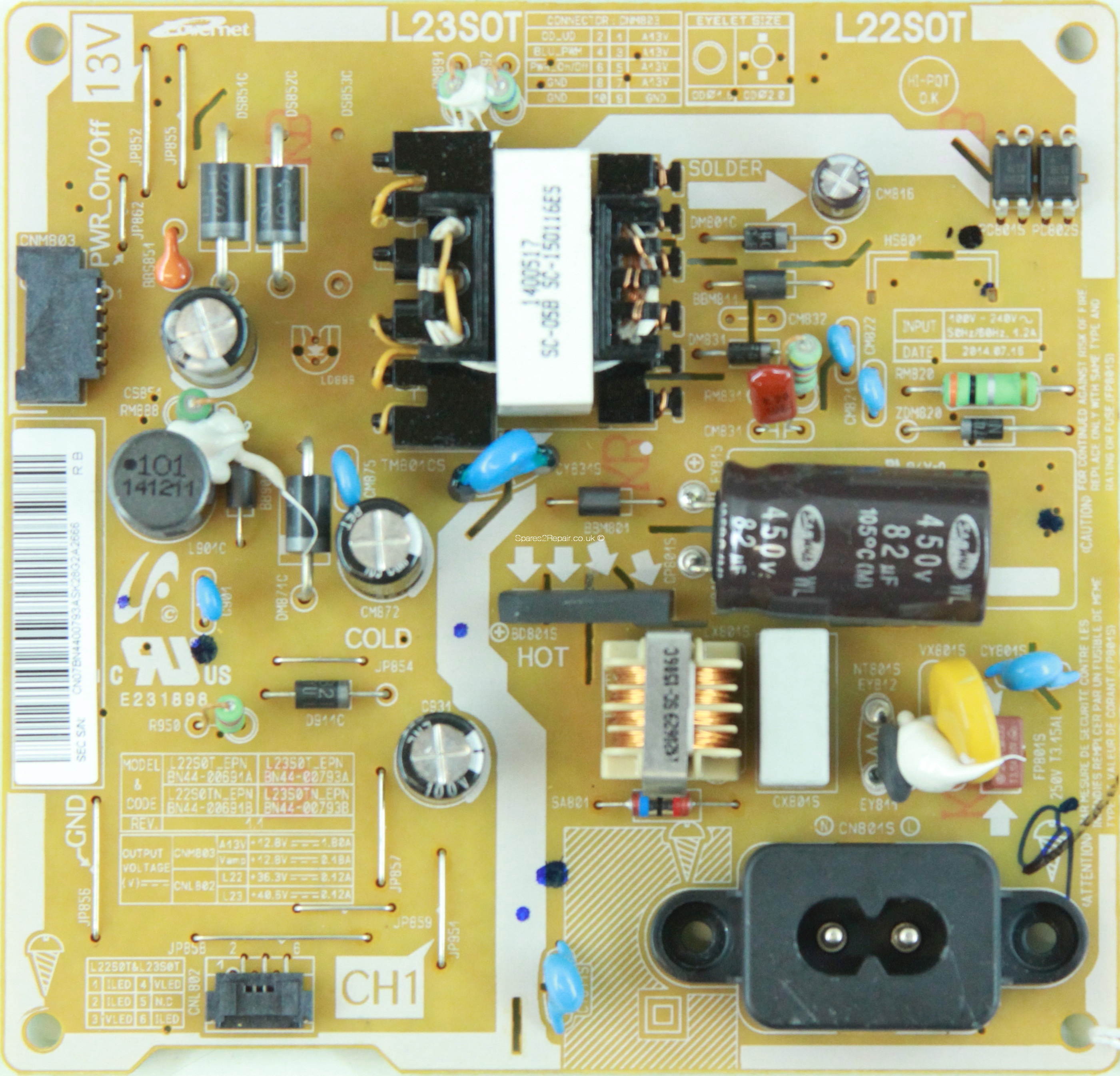 BN44-00793A DC VSS-PCB PD L23S07