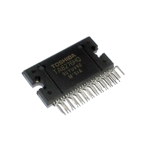 TA8276HQ IC, 4 ch BTL audio power amplifier for car audio application. 