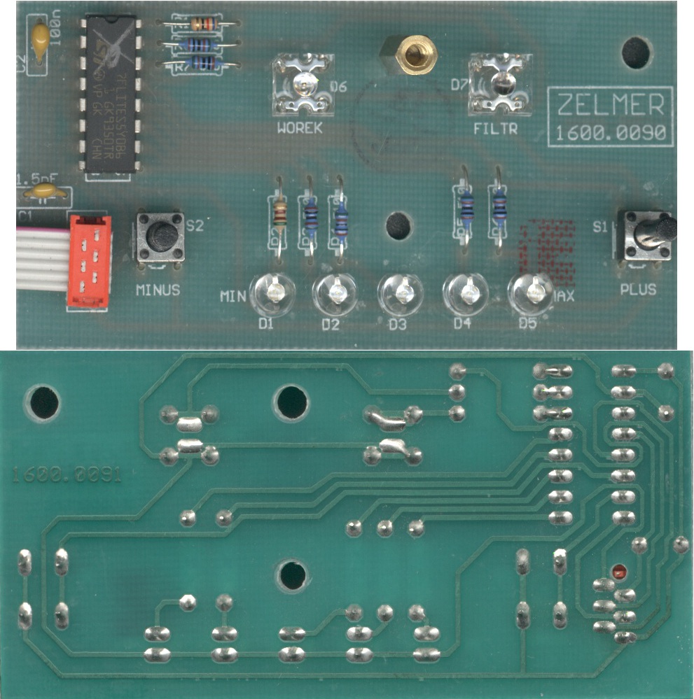 1600.0090 REGULATOR PLATE PCB