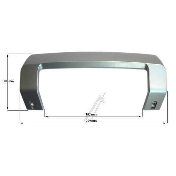 4900061200 FRIDGE DOOR HANDLE GREY