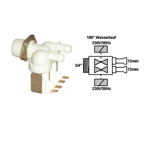 2483026 VALVE MAGNET DOUBLE Електромагнитен клапан за вода 