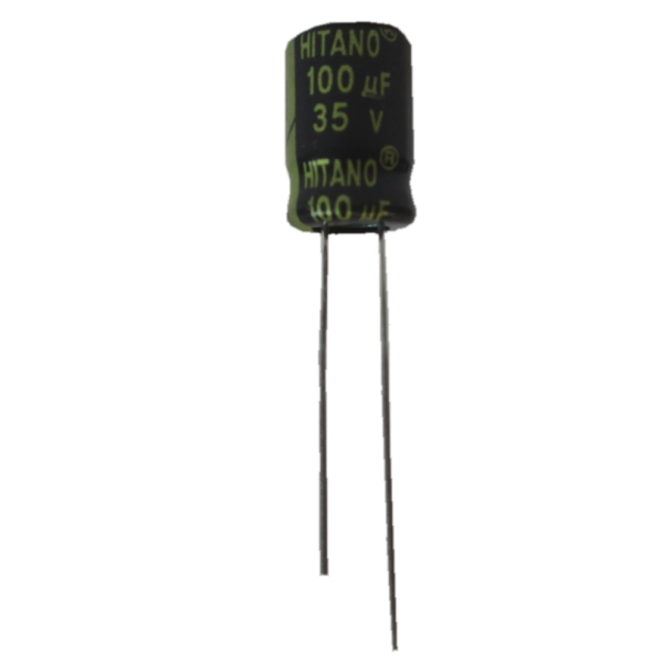 100/35V CAPACITOR / КОНДЕНЗАТОРИ 100uF 35V 105C