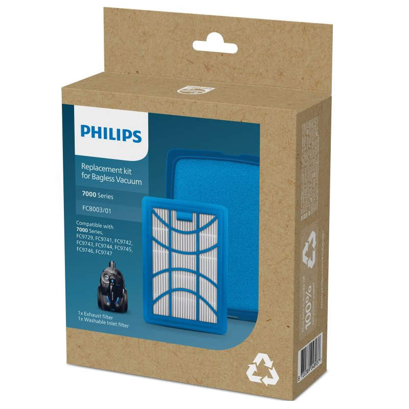 688001002566 Комплект филтри Hepa + дунапренен филтър Filter Set	, Hepa + Foam Filter  FC9729 FC9741 FC9742 FC9743 FC9744 FC9745 FC9746 FC9747 