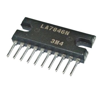 LA7846N IC, VERTICAL DEFLECTION