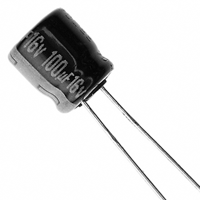 100/16V ,105 GRAD CAPACITOR / КОНДЕНЗАТОРИ 100uF 16V,105C