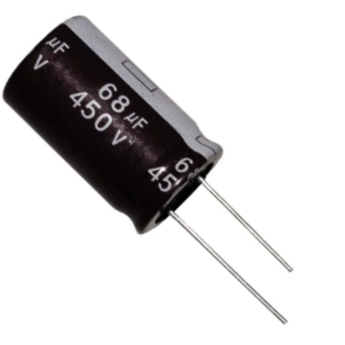 68/450V,105C CAPACITOR/КОНДЕНЗАТОРИ 68uF/450V,105C