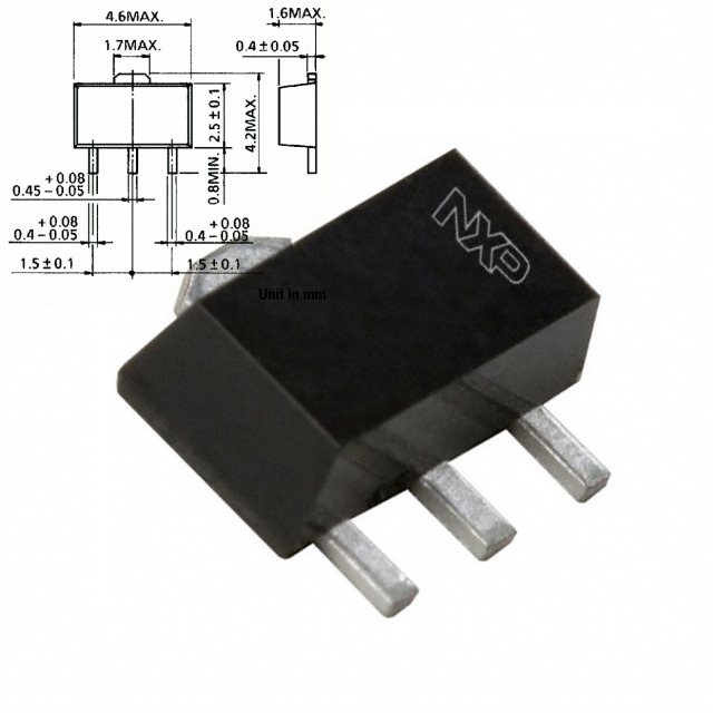 2SC2873Y TRANSISTOR SI-N 50V, 2A, 1W Low sat  SOT89