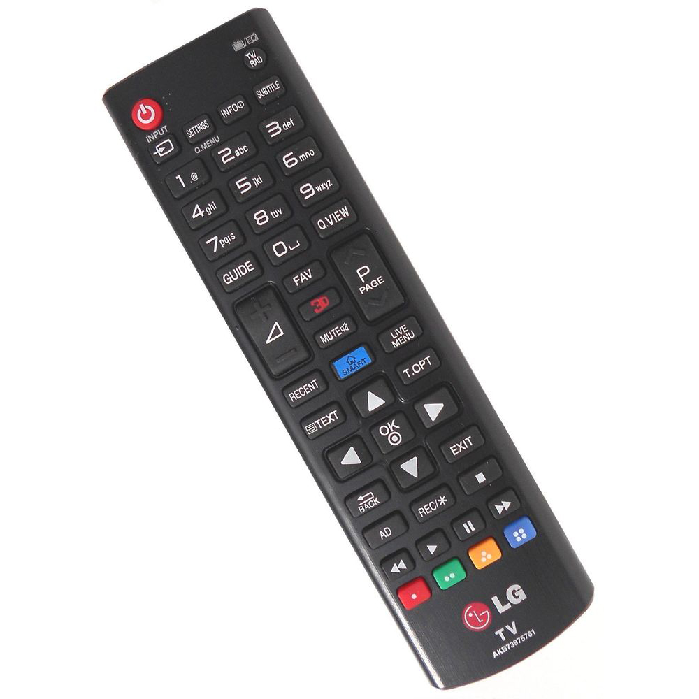 AKB73975761 REMOTE CONTROL FOR LB65,L-con (14Y), CIS, Web OS, Black, 3D, SMART_text key 65UB950V