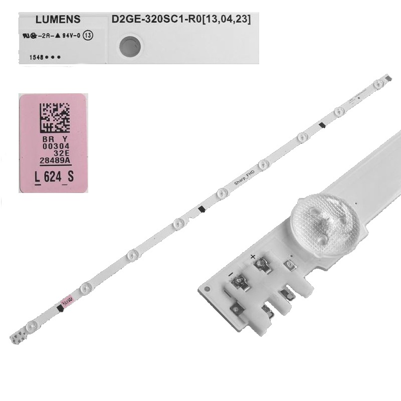 BN96-28489A ASSY LED BAR P 32 INCH Samsung HF320BGSV1  за панел: BN95-01109A LED Backlight 655mm - 9 DLED LUMES D2GE-320SC1-R0 CY-HF320BGSV1H, 