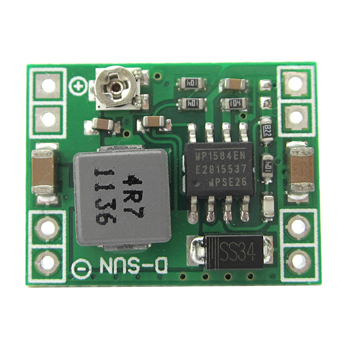 DC/DC MP1584 DC/DC IN 4.5-28V , OUT 0.8-20V , 3A